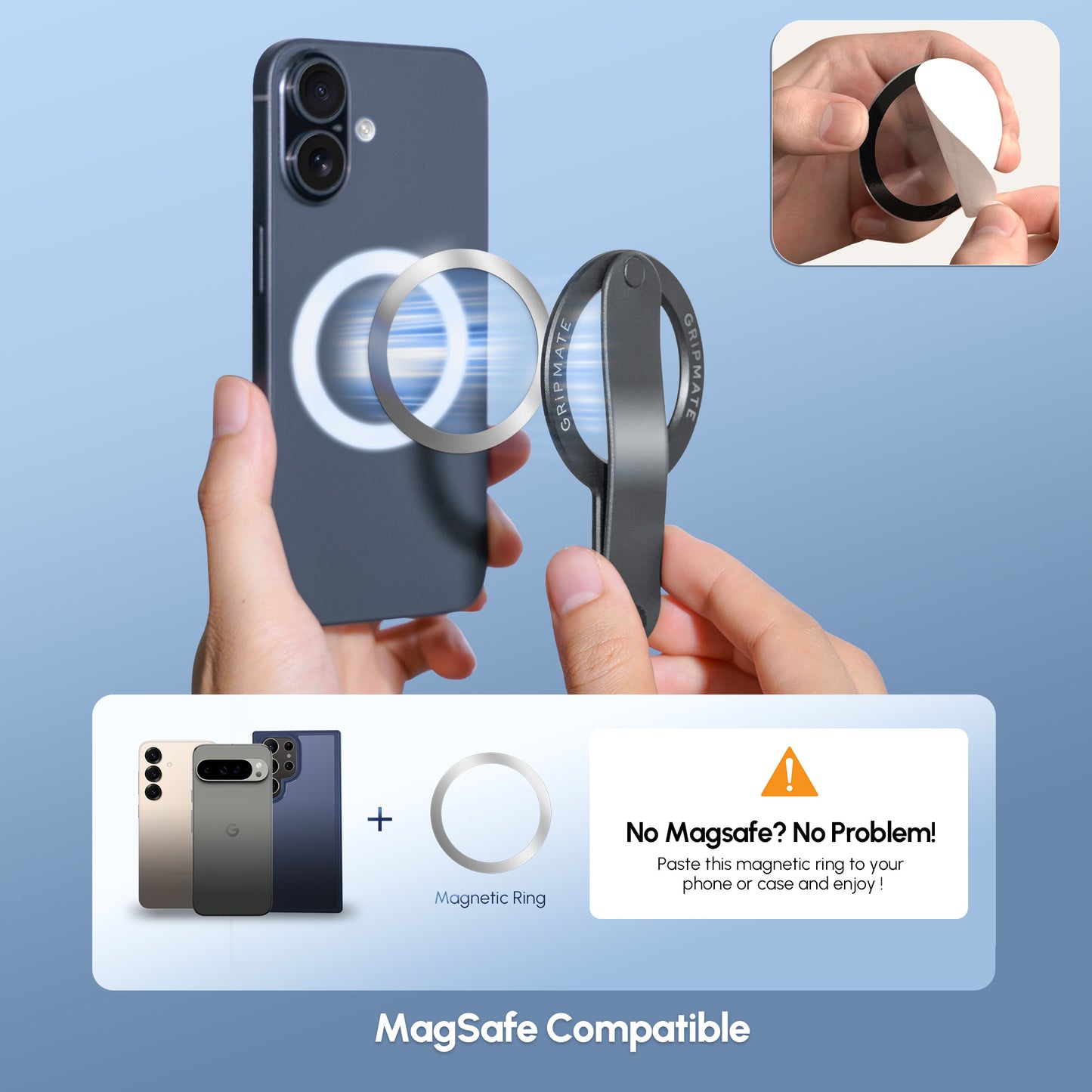 MagSafe® Loop Grip (Negro)